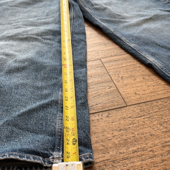 Zara Wide Leg Cropped Jeans - Picture 3 of 6